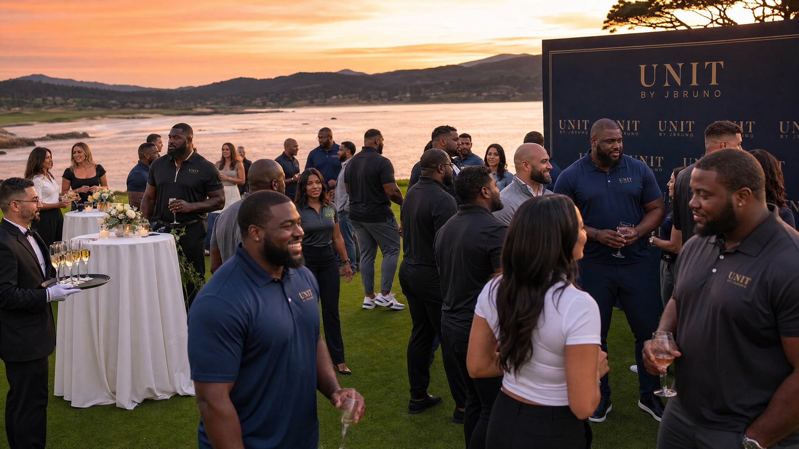 JBruno UNIT launch party at Pebble Beach