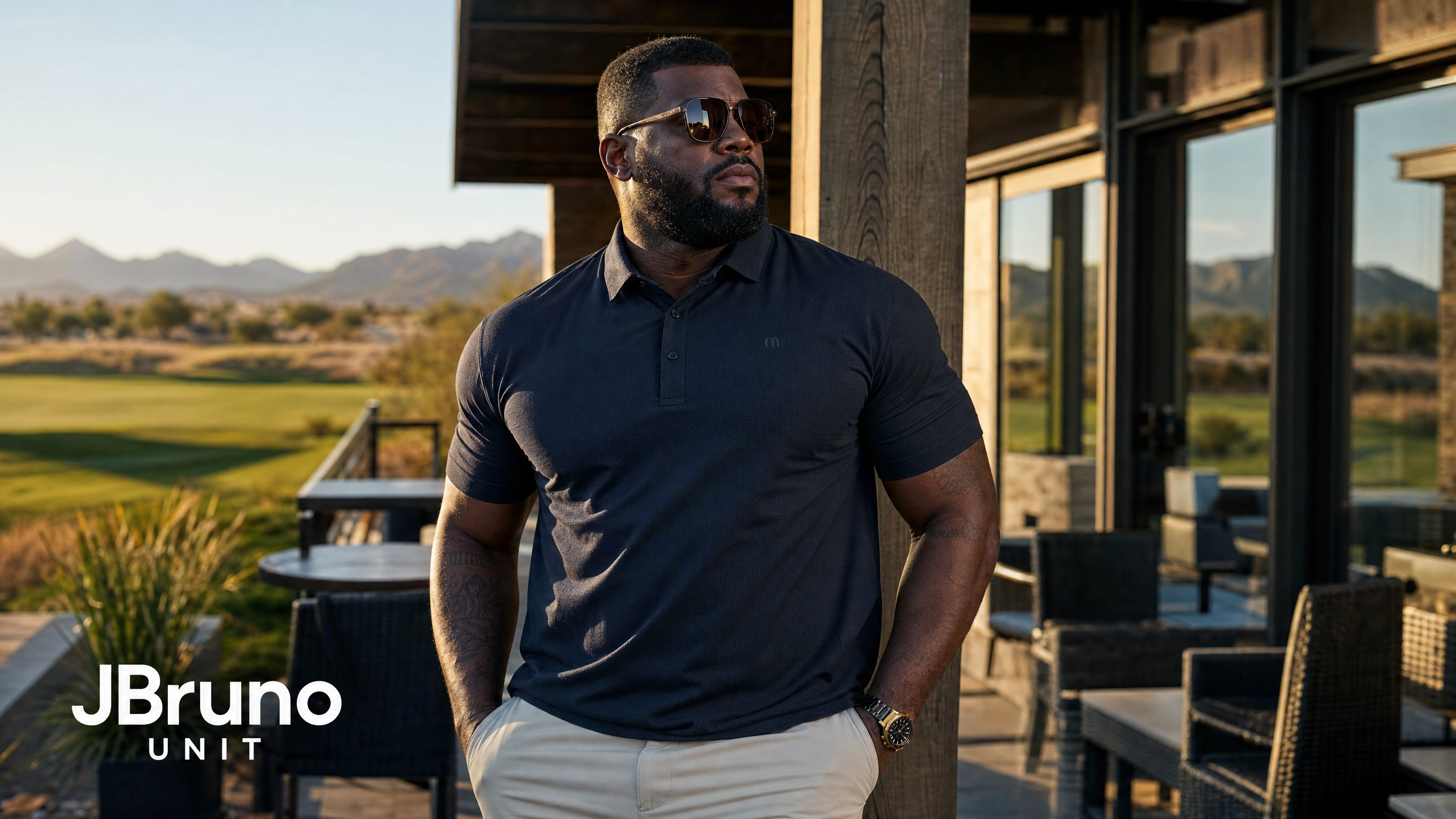 UNIT Performance Polo — Navy