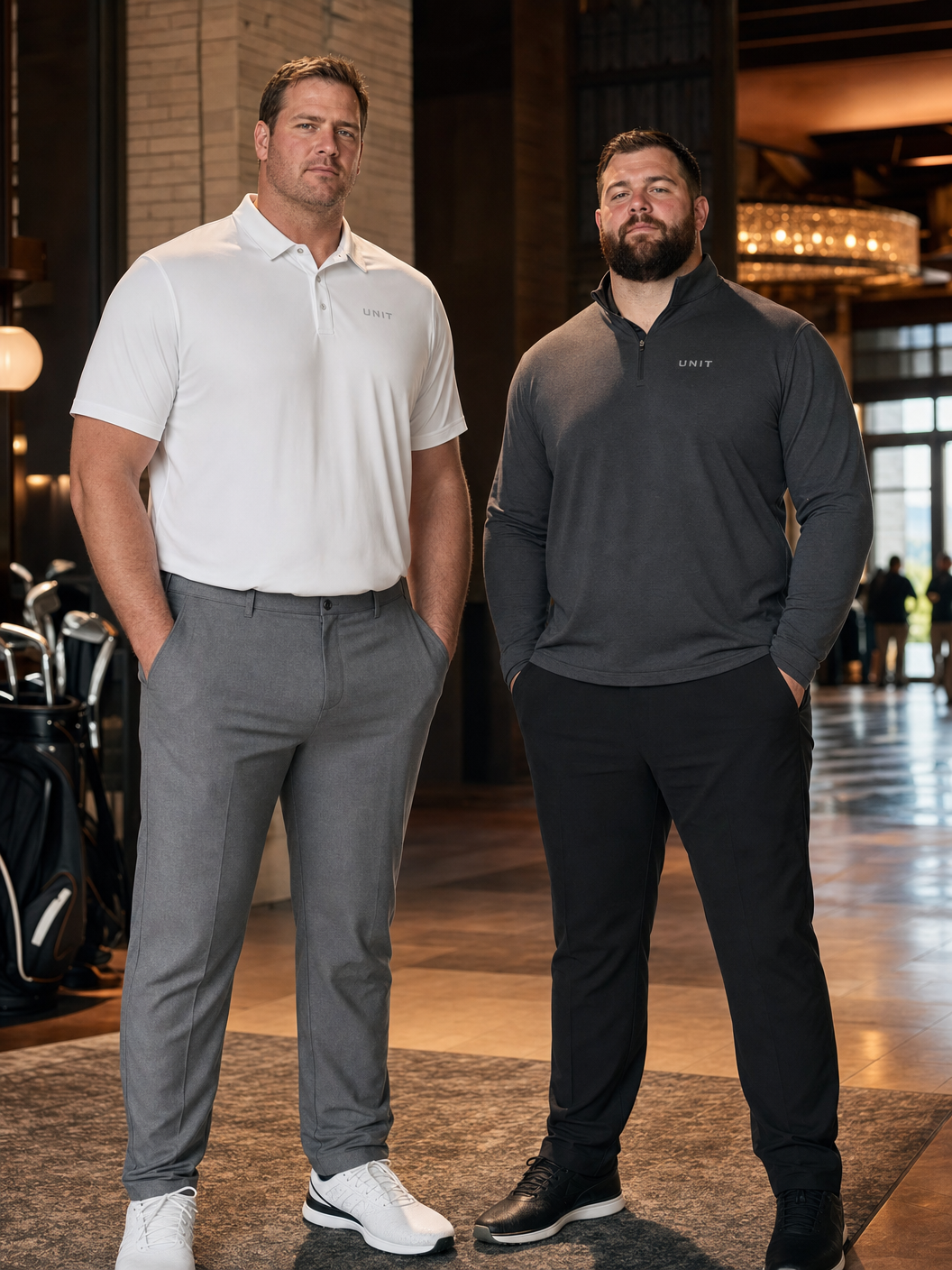 UNIT Performance Polo — White